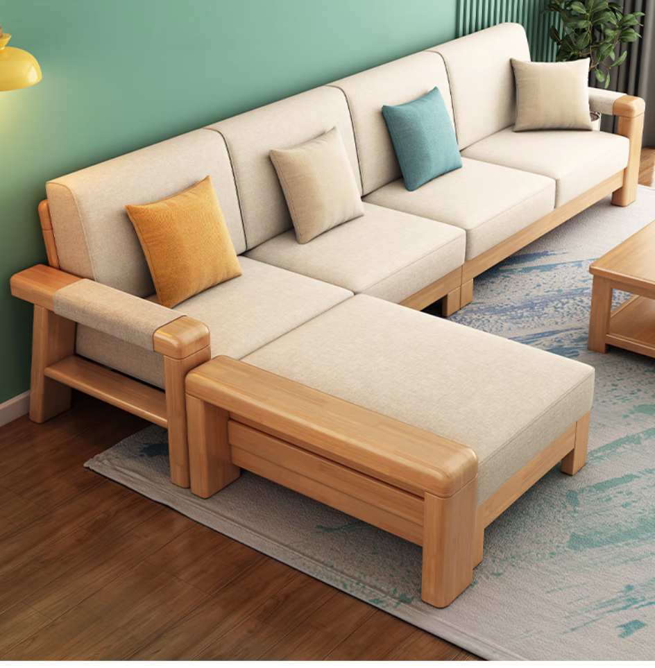 木缇森北欧实木沙发客厅现代简约家具